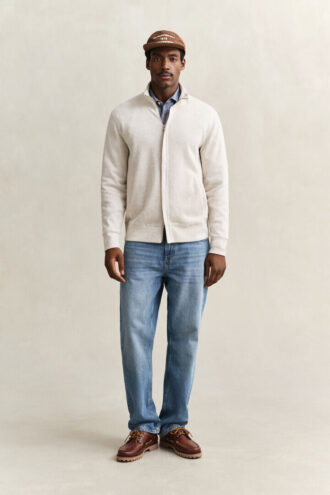 Mikina Sacker Rib Zip